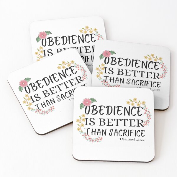 Item preview, obedience is better than sacrifice designed and sold by ronaldsonou.
