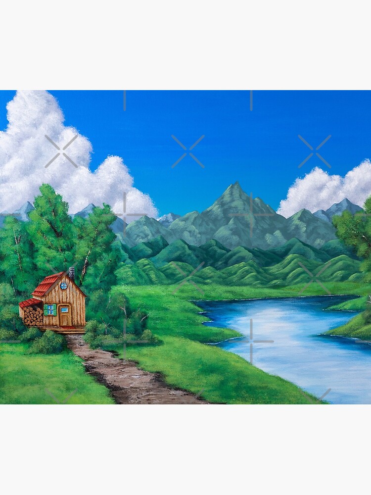 Cabin by the Lake by MalMakes