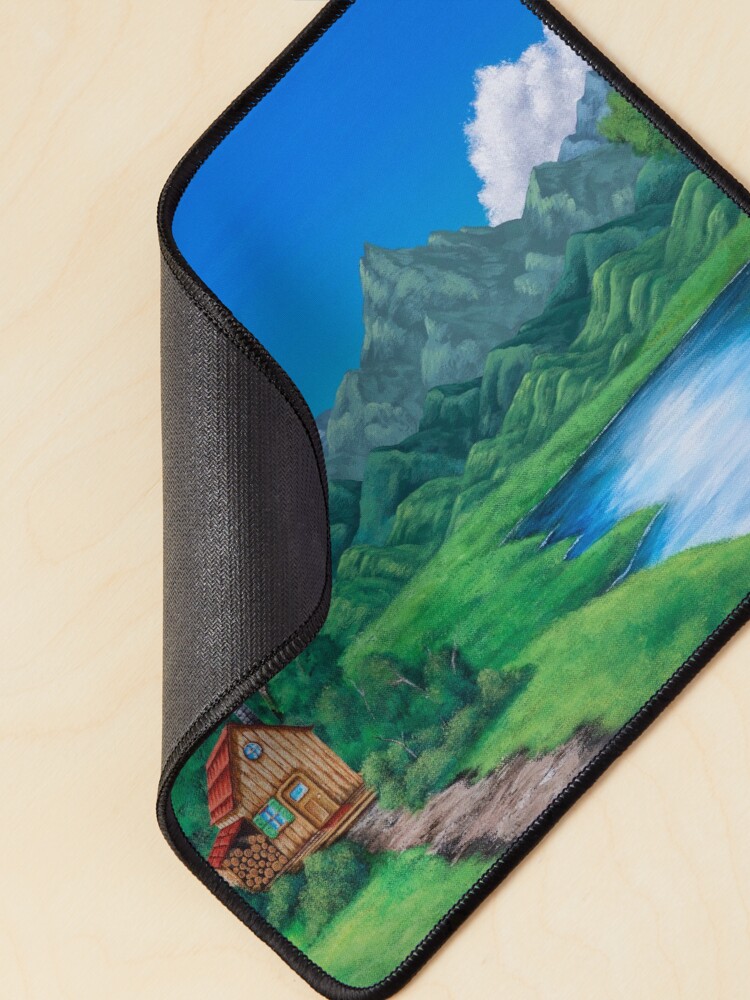 Alternate view of Cabin by the Lake Mouse Pad