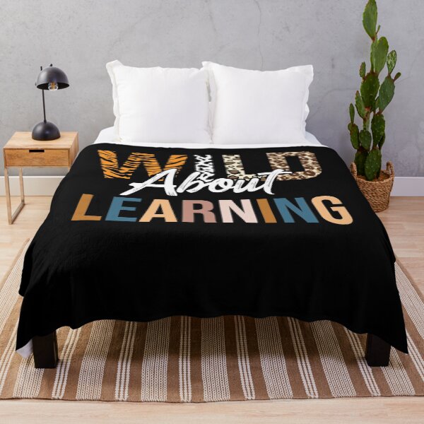 Item preview, Wild About Learning - Funny Gift Idea For World Teachers Day 2021 designed and sold by RedHive.