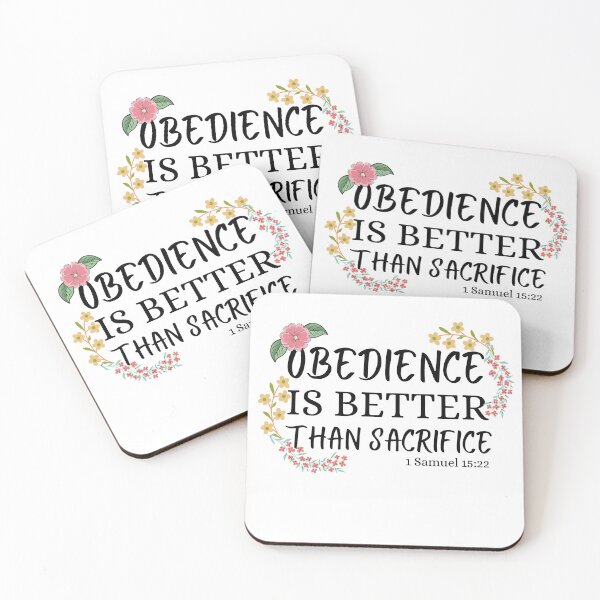 Item preview, obedience is better than sacrifice designed and sold by ronaldsonou.
