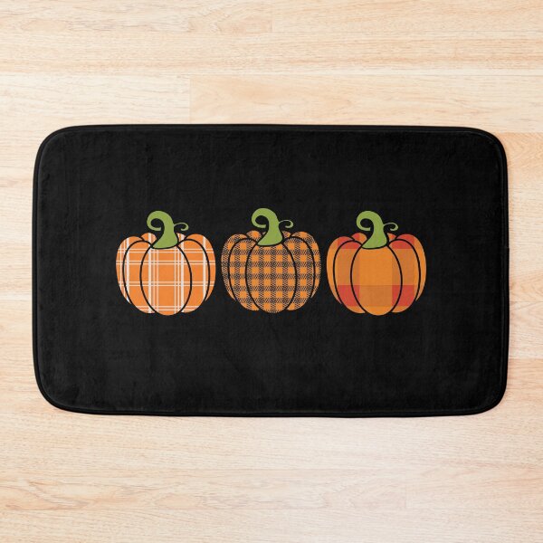 Item preview, Autumn Plaid Pumpkins - Fall Harvest designed and sold by ittybittyowl.