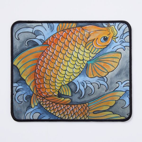 Item preview, Koi Fish Tattoo designed and sold by Vin  Zzep.