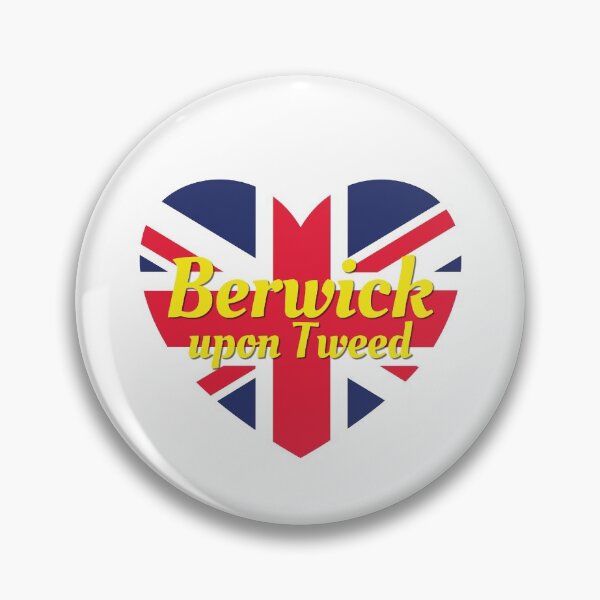 Item preview, Berwick upon Tweed Northumberland England UK British Union Flag Heart (White) - Berwick upon Tweed designed and sold by DPattonPD.