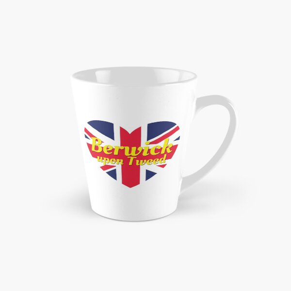 Item preview, Berwick upon Tweed Northumberland England UK British Union Flag Heart (White) - Berwick upon Tweed designed and sold by DPattonPD.