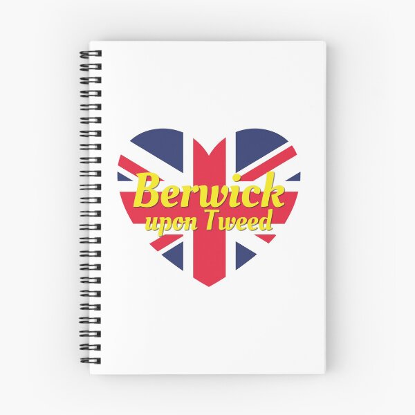 Item preview, Berwick upon Tweed Northumberland England UK British Union Flag Heart (White) - Berwick upon Tweed designed and sold by DPattonPD.