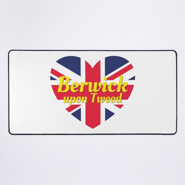 Item preview, Berwick upon Tweed Northumberland England UK British Union Flag Heart (White) - Berwick upon Tweed designed and sold by DPattonPD.