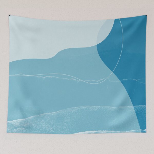 Item preview, Cerulean tone simple Memphis designed and sold by sirineab.