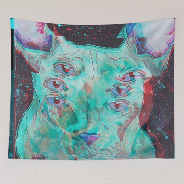 Item preview, Space Cat designed and sold by MoonNRoselyne.