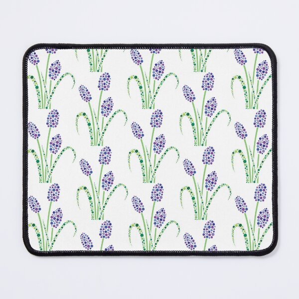 Item preview, Grape Hyacinth Dot Flower designed and sold by kjeppson.