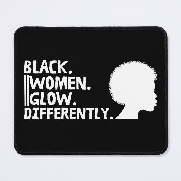 Item preview, Black Women Glow Differently  designed and sold by SweetbeStore.