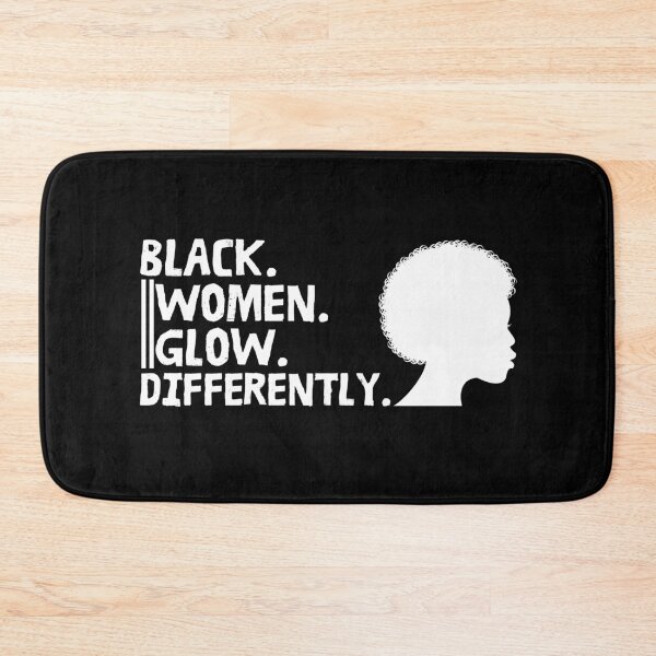 Item preview, Black Women Glow Differently  designed and sold by SweetbeStore.