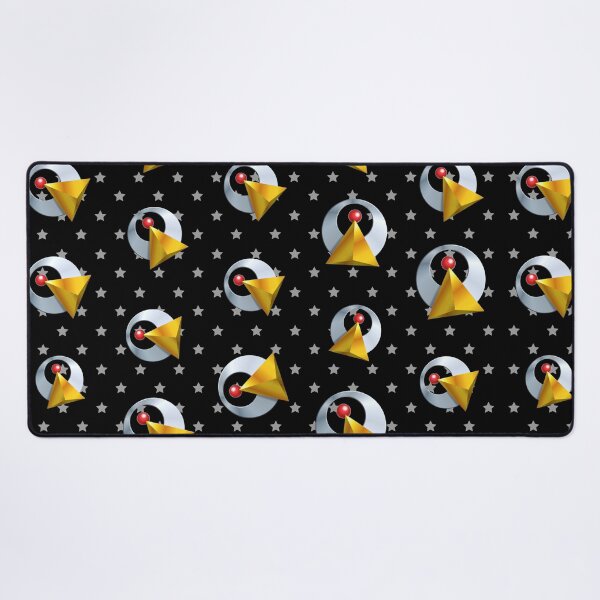 Science Fiction Alien Diversity with Stars Fan Art Desk Mat