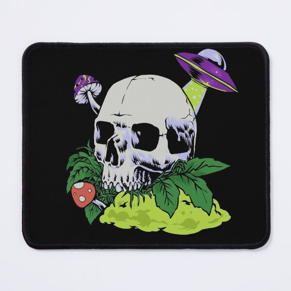 Item preview, Fungal Alien Mushroom Skull designed and sold by Olhado.