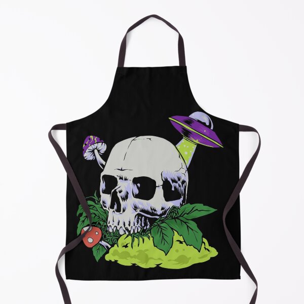 Item preview, Fungal Alien Mushroom Skull designed and sold by Olhado.