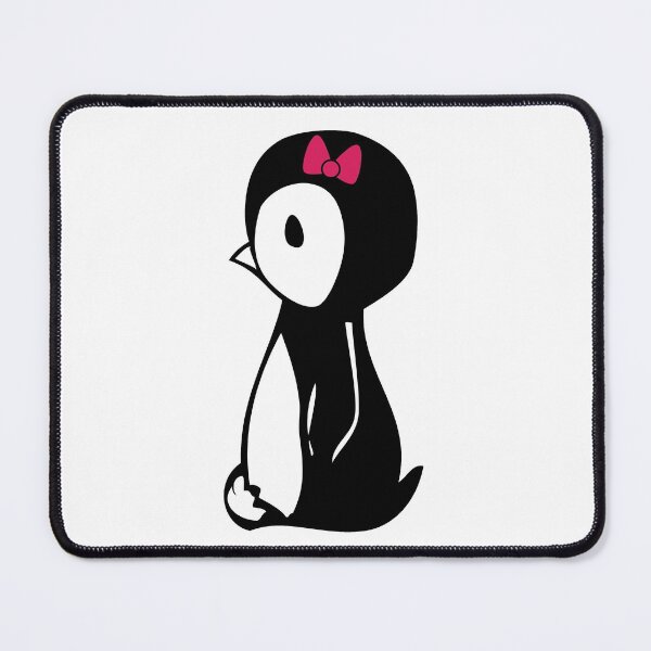 Her Penguin - © GraphicLoveShop Mouse Pad