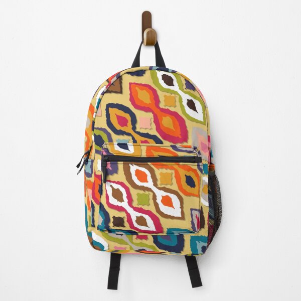 Item preview, carnival ikat yellow designed and sold by scrummy.