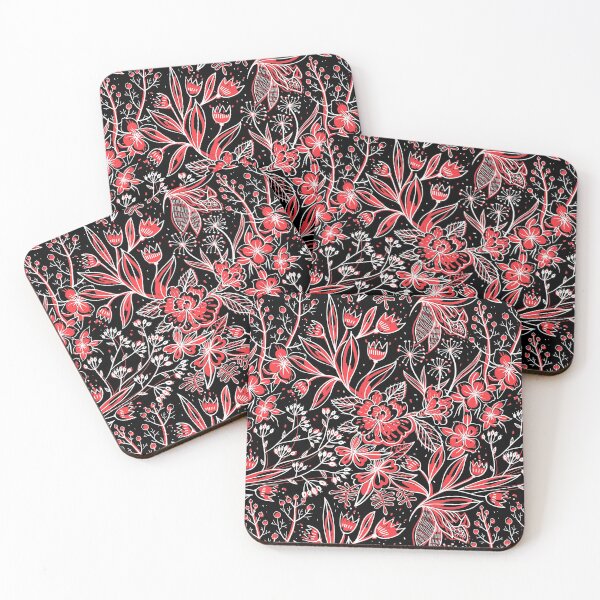 Item preview, Sketched Wildflowers Floral Pattern designed and sold by ChelleCreate.