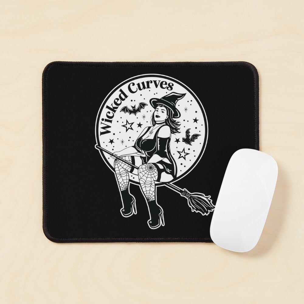 Wicked Curves Curvy Pinup Girl Halloween Witch