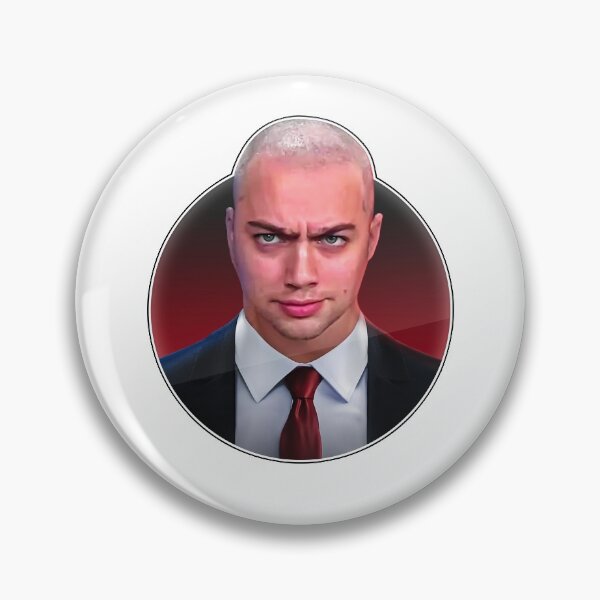 Item preview, Mizkif hitman designed and sold by Lamara Belhamiche.
