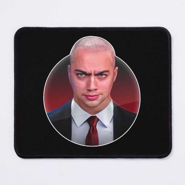 Item preview, Mizkif hitman designed and sold by Lamara Belhamiche.