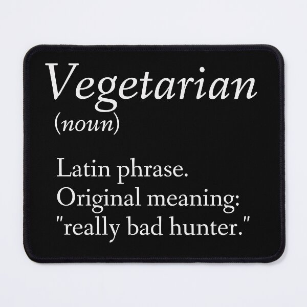 Item preview, Fake Definitions - Vegetarian designed and sold by Illustragrump.
