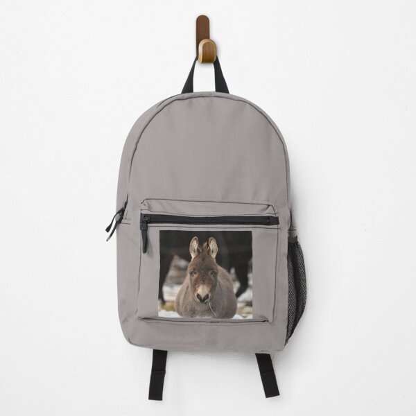 Item preview, Grey Donkey chewing on some hay designed and sold by cspotlimp.