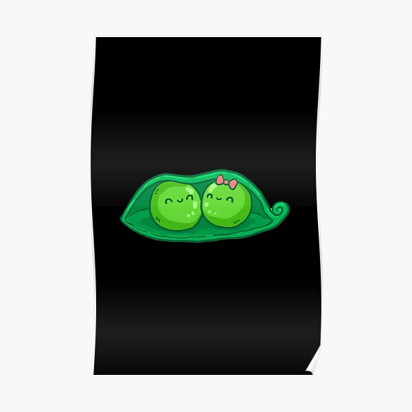 "Peas in a Pod" Poster for Sale by zaher97 Redbubble