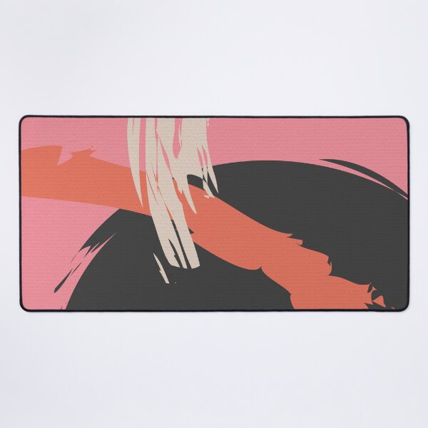 Item preview, Pink and Black Abstract Brush Strokes AP177-10 designed and sold by DuckyRubin.