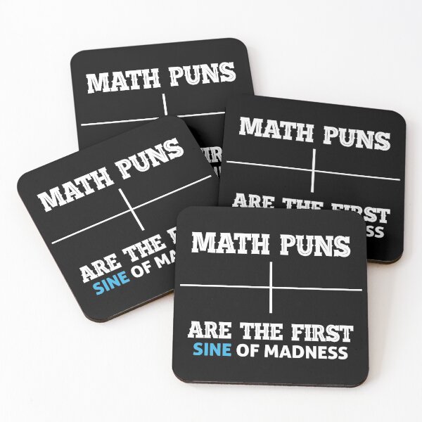 Item preview, Math puns are the first sine of madness designed and sold by Zexten.
