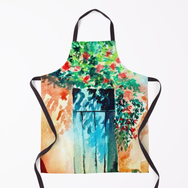 Item preview, Watercolor Landscape Door & Trees designed and sold by Shery's Studio.