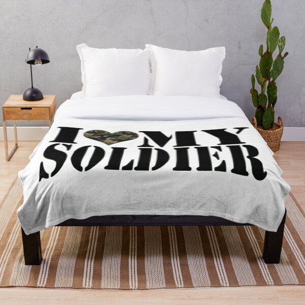 Item preview, I love my soldier designed and sold by GingerMS.