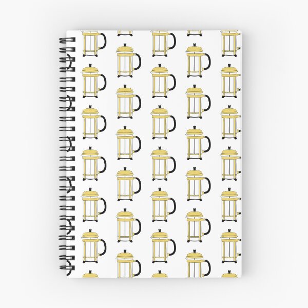 Item preview, French Press Illustration Pattern: Coffee Series designed and sold by ChristoSnyman.