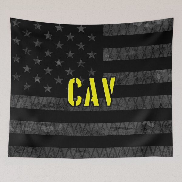 Artikelvorschau, Cav gedämpfte amerikanische Flagge entworfen und verkauft von Jared Davies.
