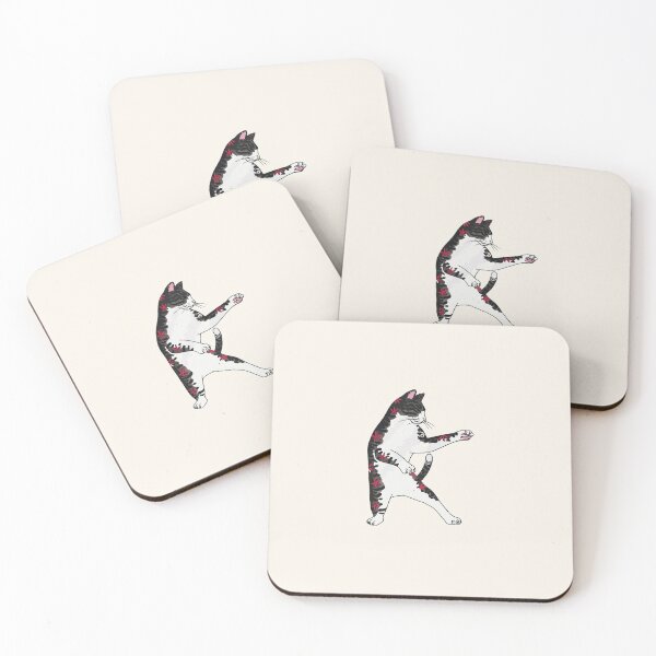 Item preview, funny Kung Fu cat designed and sold by zaher97.