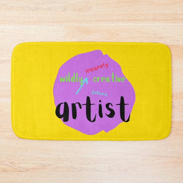 Item preview, FUTURE ARTIST #1 (yellow background) designed and sold by EllieMonroe.