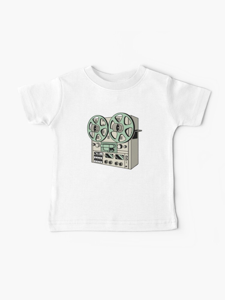 Reel To Reel Tape Recorder Tape Recorder Kids T-Shirt by mooon85