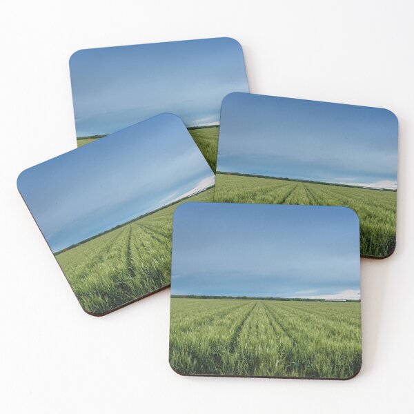 Item preview, Colorado Green Rice Field Scene designed and sold by JoyforU.