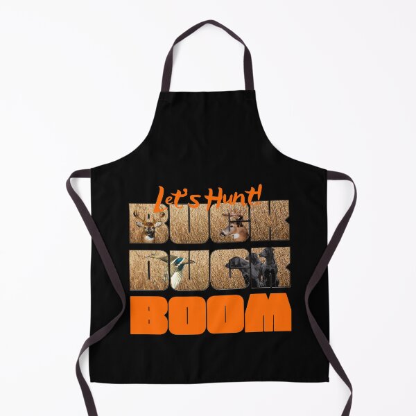 Item preview, BUCK DUCK BOOM Deer and Duck Hunting design with Whitetail Bucks, Mallards, Wood Ducks, and Labradors designed and sold by LifeCrush.