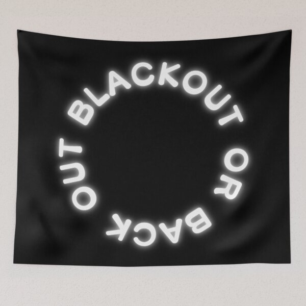 Item preview, blackout or back out glowy white designed and sold by danielleblack04.