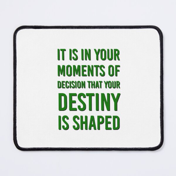 Item preview, Inspiration quote - It is in your moments of decision that your destiny is shaped designed and sold by Inspirationmotivation.