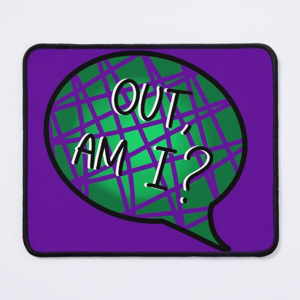 Item preview, OUT, AM I? designed and sold by Caseycarot.