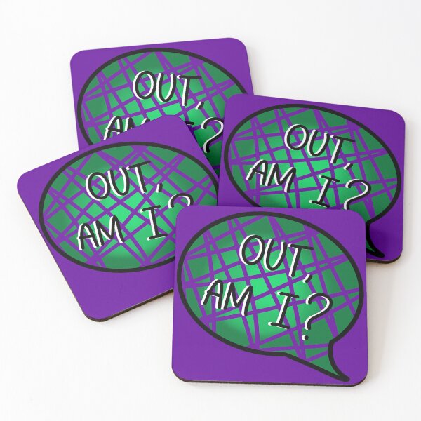 Item preview, OUT, AM I? designed and sold by Caseycarot.