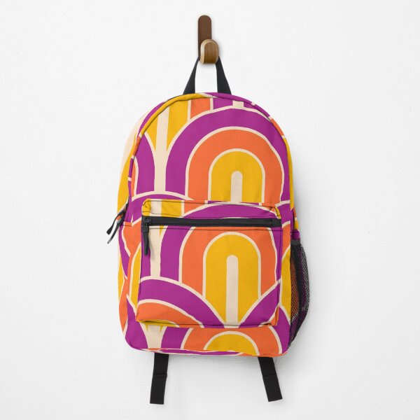 Item preview, Retro Gradated Geometric Fan Pattern 833 designed and sold by tonymagnerart.