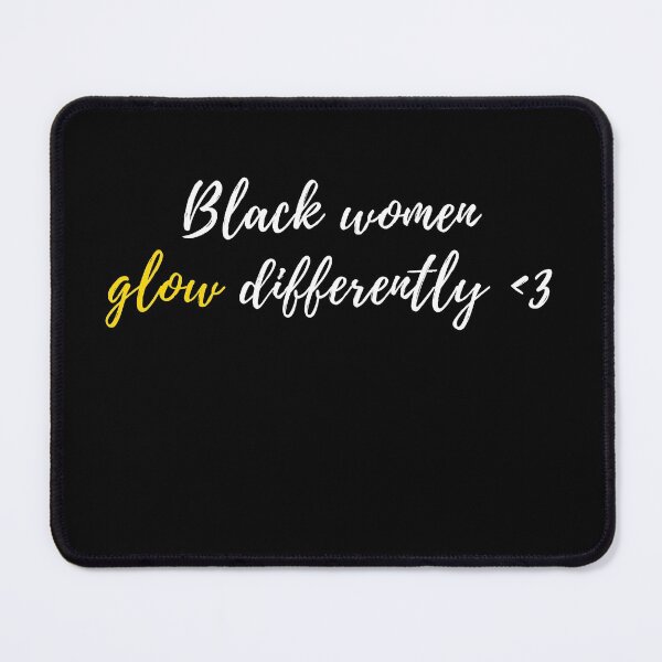 Item preview, Black Women Glow Differently  designed and sold by SweetbeStore.
