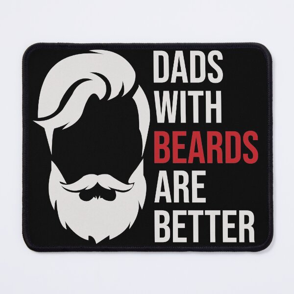 Item preview, Dads With Beards Are Better designed and sold by Illustragrump.