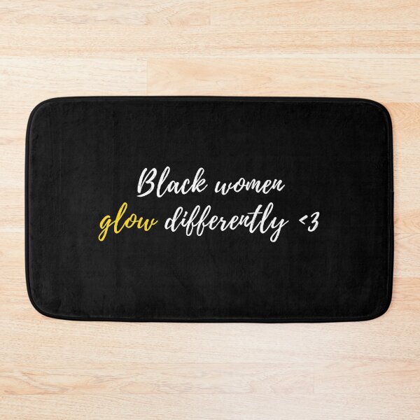 Item preview, Black Women Glow Differently  designed and sold by SweetbeStore.