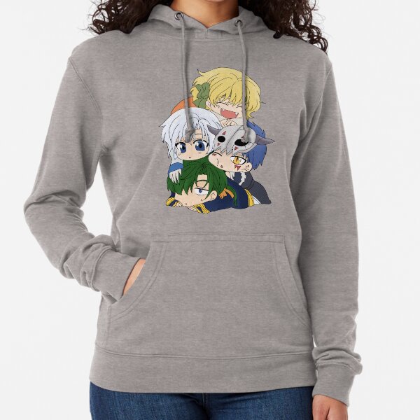 The Four Dragon Warriors Chibi Lightweight Hoodie