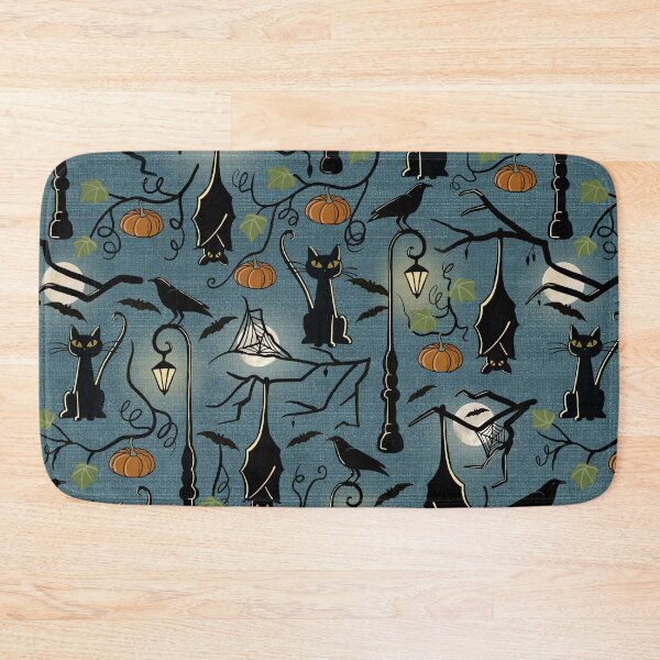 Item preview, Bats, Cat and Crows on lampshades designed and sold by VickiLarner.