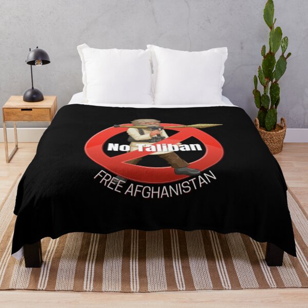Item preview, No Taliban | Free Afghanistan designed and sold by Cosmonauteur.